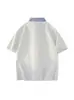 Atacado do fabricante camisa falsa de duas peças gola de camisa manga curta unissex camisa polo masculina verão manga curta algodão manga curta camiseta masculina