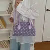 Bolso de lunares de nicho transfronterizo para mujer, nuevo bolso cruzado popular y versátil 2026, bolso de mano, bolso tipo almohada al por mayor