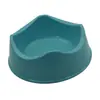Amazon Transfronterizo Fibra de Bambú Biodegradable Color Sólido Perro Boquilla Única Plato de Comida Suministros para Mascotas Plato de Comida para Perro Personalización