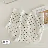 Calcinha Xiaolan Estilo Saia Renda Francesa Bolinhas Gaze Bolha para Mulheres, Cintura Média, Sem Costura, Respirável, Abraça o Quadril, Mascarada de Seda Gelada