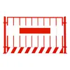 Barandillas Personalizadas para Sitios de Excavación, Barreras Protectoras Móviles sin Taladro, Vallas de Advertencia de Seguridad Estandarizadas para Construcción de Carreteras Temporales