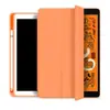 Funda Protectora Adecuada para iPad 10ª Generación 10.9 Funda Suave de Silicona Pro11 Funda de Cuero Mini5 con Ranura para Lápiz 9.7 Air5