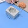 Molde de silicone para órgão cardíaco do cérebro para assar molde de bolo de Halloween DIY