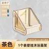 Organizador de Gel de Ducha para Baño Sin Taladro Cocina Jabón para Platos Jabón de Manos Soporte de Pared para Baño Inodoro Fuerte Colgador