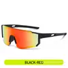 Óculos de Sol Esportivos para Ciclismo Estilo Novo Europeu e Americano, Óculos de Sol Tendência para Bicicleta para Homens e Mulheres, Óculos de Sol Coloridos para Uso Externo, Óculos de Moda com Revestimento
