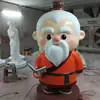 Silhueta de Personagem Personalizada em Fibra de Vidro Escultura de Desenho Animado Enfeites de Estádio Paisagem Externa Grande Decoração de Personagem de Desenho Animado