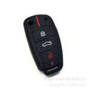Para Audi A3 estojo de chave A1Q3 velho Q7 / TT / A6 / S3 favo de mel linha vermelha dobrável conjunto de chaves de silicone