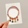Pulseira de Alta Qualidade Estilo Zongzi 2026 Nova para o Festival do Barco-Dragão, Pulseira de Fio Colorido Estilo Xizang com Pingente de Paz, Corda de Mão Estilo Étnico