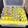 Molienda eléctrica izado accesorios de molienda cabeza de molienda de diamante Jade agata en rodajas pelado ventana Aguja de molienda de esmeril 50 cajas