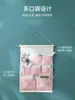 Bolsa de Almacenamiento Colgante de Tela de Algodón y Lino, Montaje en Pared, Detrás de la Puerta, Habitación de Estudiante, Mesita de Noche, Bolsa Pequeña de Tela Linda