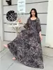 Vestido de Algodão Casual Europeu e Americano Transfronteiriço Plus Size Feminino de Caimento Solto para Férias na Praia de Verão, Adequado para Mulheres Plus Size e Grávidas