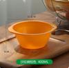 Taza Desechable para Vajilla de 300ml Plástico Duro Ps Cristal Transparente Tazón para Hot Pot Sopa Arroz Plato Set de Vajilla