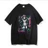 2023 comércio exterior anime manga curta roupas streetwear anti-Céu deus maligno anime Camiseta maldição Gola redonda