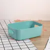 Caja de Almacenamiento de Plástico para Escritorio Caja Organizadora de Cosméticos Canasta de Almacenamiento para Artículos Varios y Snacks Caja de Almacenamiento para el Hogar Cocina Venta al por Mayor