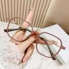 Armazones Nuevos para Gafas de Mujer con Miopía, Se Pueden Usar con Lentes, Aspecto Adelgazante y Armazones Lisos de Alta Gama, Armazones Mate, Gafas para Luz Azul
