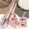 Lápis de Olho Dudu Menta Doce com Ponta Dupla para Iluminação Natural e Caneta Gel Contorno e Delineador Inferior Dois em Um