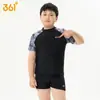 Traje de baño 361 para Niños Niños Adolescentes Niños Gordos Holgado Talla Grande Mediano y Grande Niños Traje de Baño Dividido para Niño