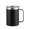 Taza de 16 oz Sublimación Asa Taza Taza Aislada de Acero Inoxidable Tapa de Oficina Taza de Café Opción de Regalo de Negocios