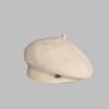 Rich Family Daughter Wool Hat Feminino Outono e Inverno Tridimensional Rosto Pequeno Elegante Paintler Hat British Retro Wool Beret