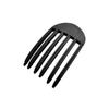 Artefacto de Flequillo Elevado para la Coronilla Perezoso Pasador Sin Rastro Peine de Plástico para Raíz del Cabello Rizado con Forma de Flequillo Elevado para la Coronilla