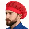 Gorra de trabajo de malla transpirable para mujer, gorra a prueba de polvo para cocina, restaurante, fábrica de alimentos, gorra de higiene para taller de fábrica, unisex al por mayor