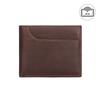 Nova carteira de couro genuíno retro RFID Anti-scan Top Leather Comércio Exterior Short Multi-card Bit Coin Bag Gold Clip
