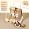 Bolsas de lino personalizadas con logo para el Festival del Medio Otoño, regalos prácticos y creativos para clientes, compra al por mayor corporativa para empleados