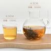 Tetera de Agua Fría, Una Olla, Una Taza, Juego de Cafetera de Vidrio Resistente al Calor Multiusos, Gran Capacidad, Calentamiento a Llama Abierta Compañero de Bebidas Heladas