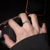 Anillo para Hombre Personalizado Combinación Apilable Galvanizado Redondo Retro Pixiu Anillo Individual Mobius Anillo Ajustable