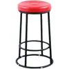 Silla de Barra, Taburete de Barra Redondo, Taburete de Barra KTV de Hierro Forjado, Taburete de Mostrador para Tienda de Teléfonos Móviles, Silla Alta Comercial