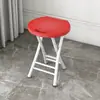 Taburete Plegable, Taburete Portátil para el Hogar para Cambiarse los Zapatos, Taburete de Mesa de Café, Silla de Mesa de Comedor, Taburete de Baño, Soporte Metálico Multifuncional de Almacenamiento en la Puerta