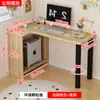 Mesa Esquinera Simple para Computadora de Escritorio Escritorio de Estudio Esquina del Hogar Escritorio Esquinero de Madera Maciza Mesa Esquinera para Escribir Hogar