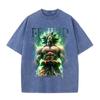 Playera de Hombre y Mujer con Estampado Digital Casual Combinable Trendy Marca Holgada Top de Hombre y Mujer Retro Antiguo Anime Juego Merchandising