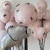 Producto Nuevo Más Vendido en Amazon Estilo Ins Globo de Película de Aluminio con Lazo Accesorios para Fotos Decoración de Fiesta de Cumpleaños