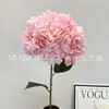 Flor artificial rosa flor de boda diseño de sala de bodas guía de flores para el camino flor interior flor de seda flor artificial exhibición en jarrón fila de flores