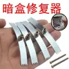 Caja Empotrada Universal Metálica Tipo 86 Reparador Caja de Cableado Caja Trasera de Enchufe Clip Fijador Artefacto de Reparación de Caja de Interruptores