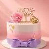 Decoración de Pastel de Acrílico Estilo Ins Transfronterizo para el Día de la Madre, Decoración Lateral de Pastel de Acrílico Feliz Día de la Madre