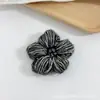 Acessórios de flor de lã de cinco pétalas feitos à mão para roupas, acessórios de cabelo, sapatos, chapéus, flores decorativas, acessórios DIY e materiais para atacado