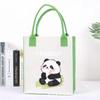 [flor flor] bolsa de regalo de fieltro bolso de mano moda popular bolso de mano portátil bolsa casual versátil
