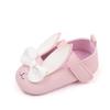 Zapatos para bebé niña de 0 a 1 año, con suela suave, de piel sintética con diseño de conejo de dibujos animados, de princesa, combinables, BSK-3032