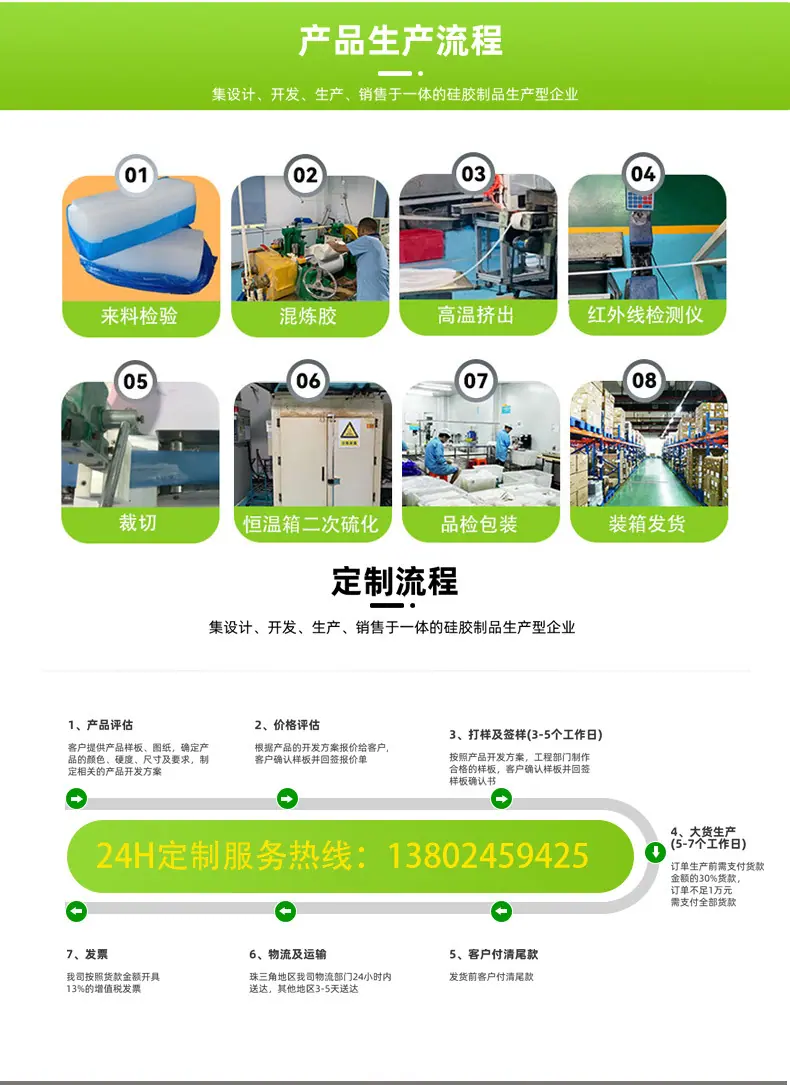 定制硅胶条