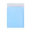 Bolsa de Burbujas Azul 140g Película Coextruida Mate Caja Completa Empaque Logístico Sobre Autoadhesivo Empaque para Envíos Urgentes Bolsa de Burbujas