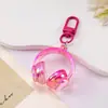 2026 Nuevo Creativo Acrílico Tridimensional para Auriculares Accesorio DIY Colgante Llavero