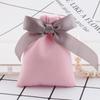 Nueva Bolsa de Terciopelo con Cordón para Accesorios, Accesorios para el Cabello, Pinzas para el Cabello, Joyería Bolsa Pequeña de Almacenamiento a Prueba de Polvo Logo Personalizado