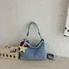Bolso Cruzado de Mezclilla para Mujer 2026 Nuevo Moda de Verano Lona Bolso de Hombro para Viajar Bolso Cruzado Tipo Cubo