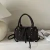Chegada Nova Outono/Inverno 2026 Moda Personalizada Grande Capacidade Textura de Alta Qualidade Aparência Elevada Simples Versátil Bolsa de Ombro Único Transversal de Mão