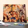Pintura al óleo digital DIY, relleno de color al óleo, animación hecha a mano, pintura decorativa, nicho de alto sentido, regalo de cumpleaños, alto valor de color