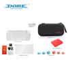 Bolsa de almacenamiento para el host Switch2, funda de silicona con película templada, caja de tarjetas, tapa basculante, 10 en 1, compatible con TNS-5111