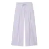 Comercio exterior transfronterizo verano nuevo ropa de mujer moda europea y americana conjunto de chaleco abotonado y pantalones anchos plisados