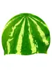 Gorros de Natación de Silicona con Estampado de Frutas Personalizados de Fábrica para Adultos, Gorros de Natación Unisex de Alta Elasticidad al por Mayor